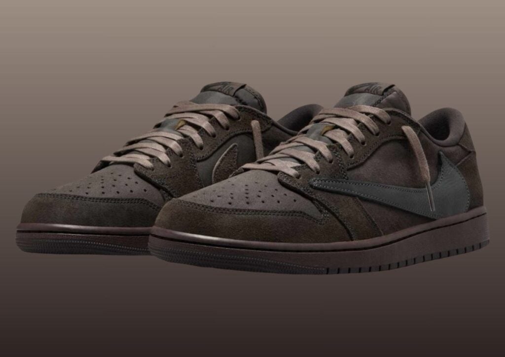 Travis Scott Air Jordan 1 Low OG Velvet Brown DM7866-202 Release Info