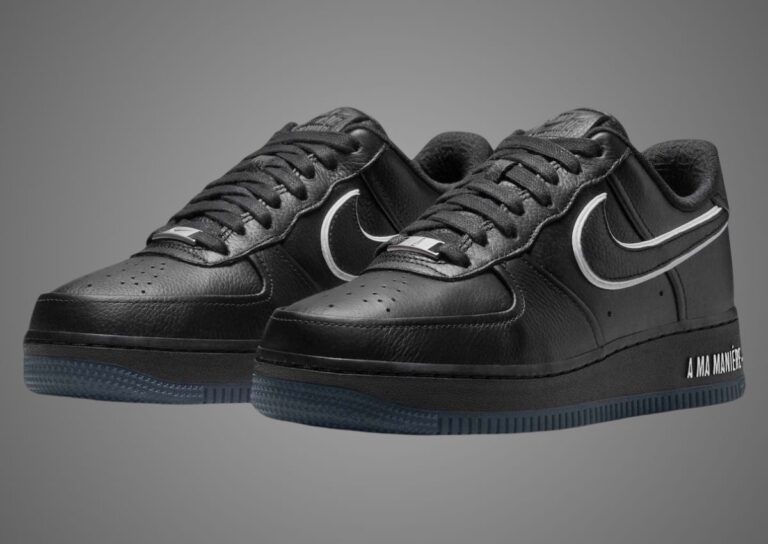 A Ma Maniere Nike Air Force 1 Low Black HF4084-001