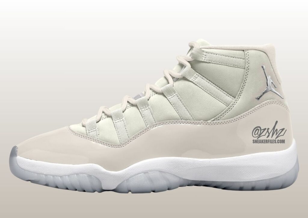 Air Jordan 11 Sail Pearl Grey 2025 AR0715-110