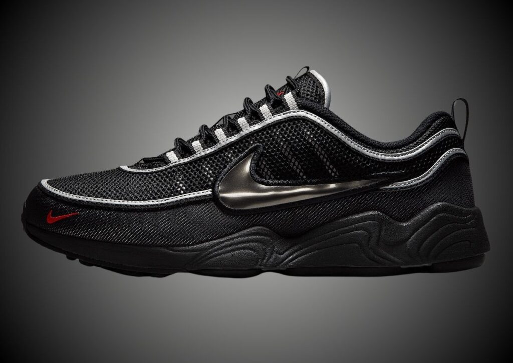 nike air zoom spiridon black metallic silver HF9117 002 release info 1 1024x725