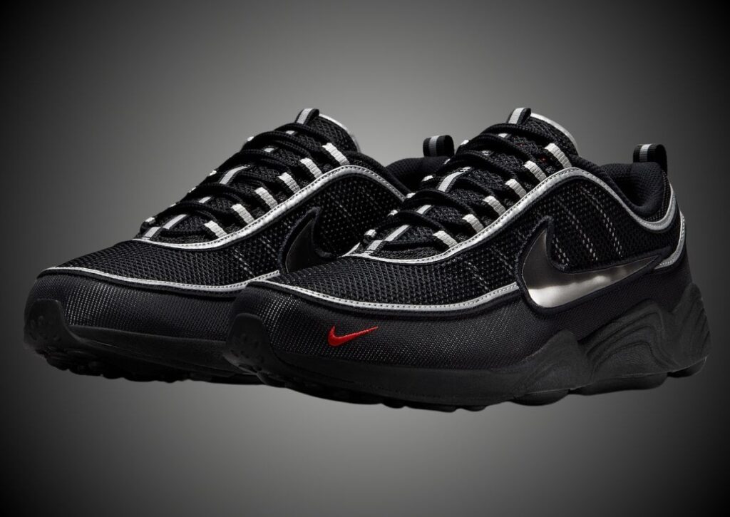 Nike Air Zoom Spiridon Black Metallic Silver HF9117-002 Release Info