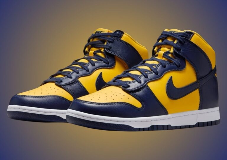 Nike Dunk High Michigan HF3143-700 2025