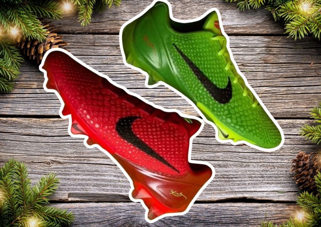 Nike Vapor Edge Kobe 6 Grinch Mismatch Cleats