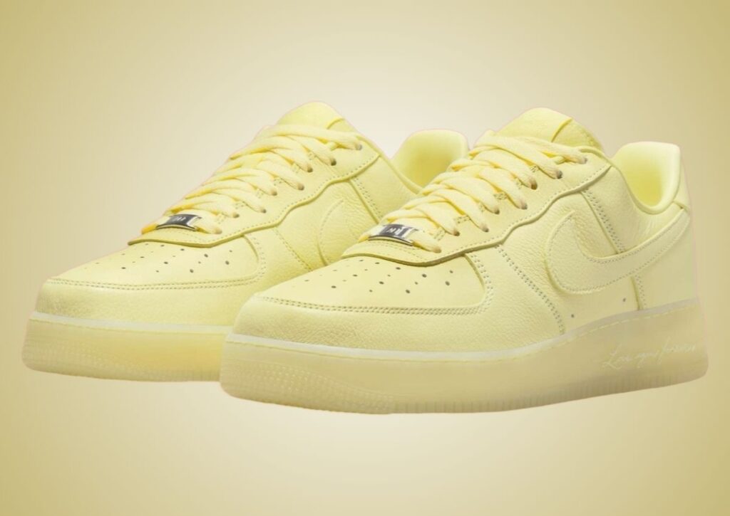 nocta nike air force 1 low citron tint CZ8065 800 release info 1024x725