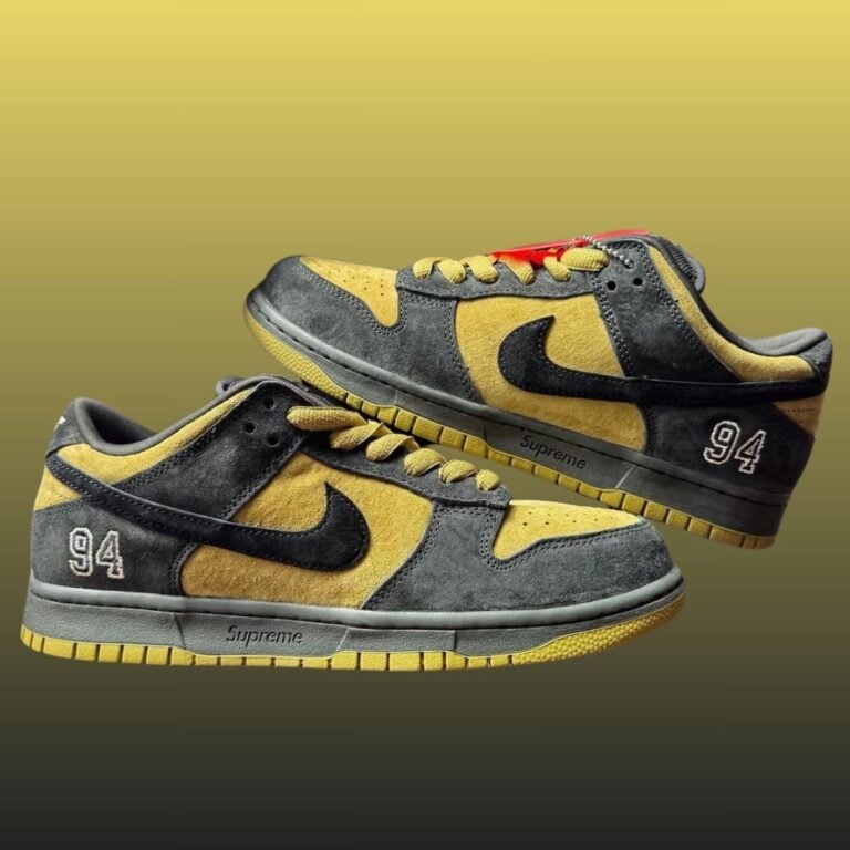 Supreme x Nike SB Dunk Low “Camper Green” Releases May 2025 Sneakers