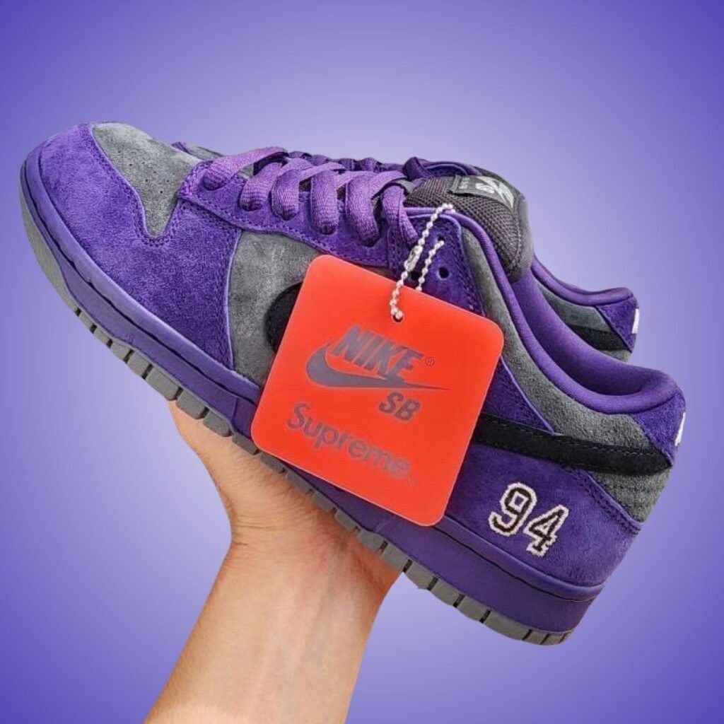 Supreme Nike SB Dunk Low Ink HQ8487-500 2025