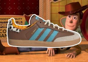 Toy Story x adidas Samba “Woody” Releases Spring 2025