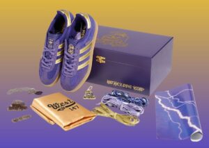 West NYC x adidas Gazelle Indoor “Wizard” Releases December 2024