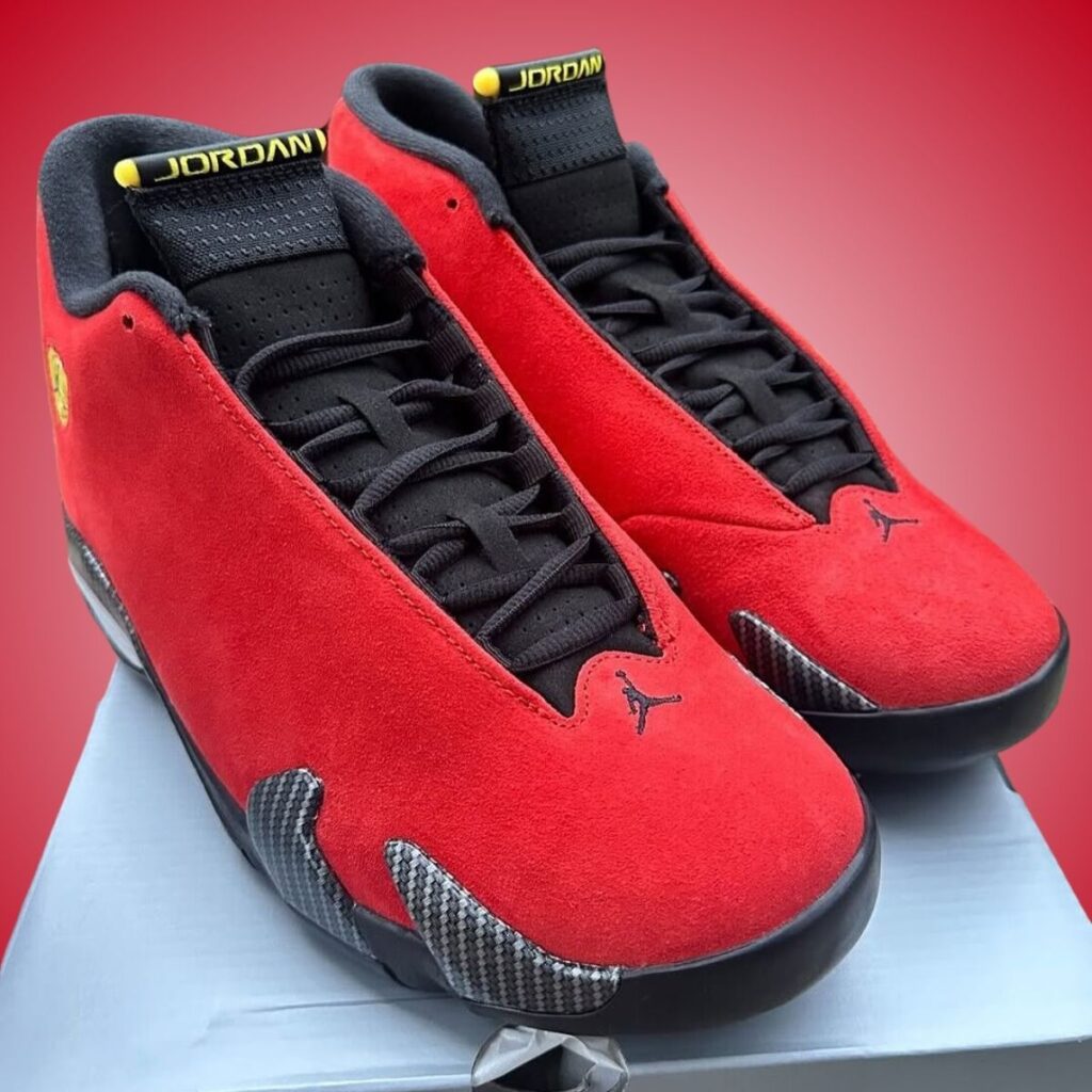 Air Jordan 14 Ferrari 2025 IF5015-600 Leak