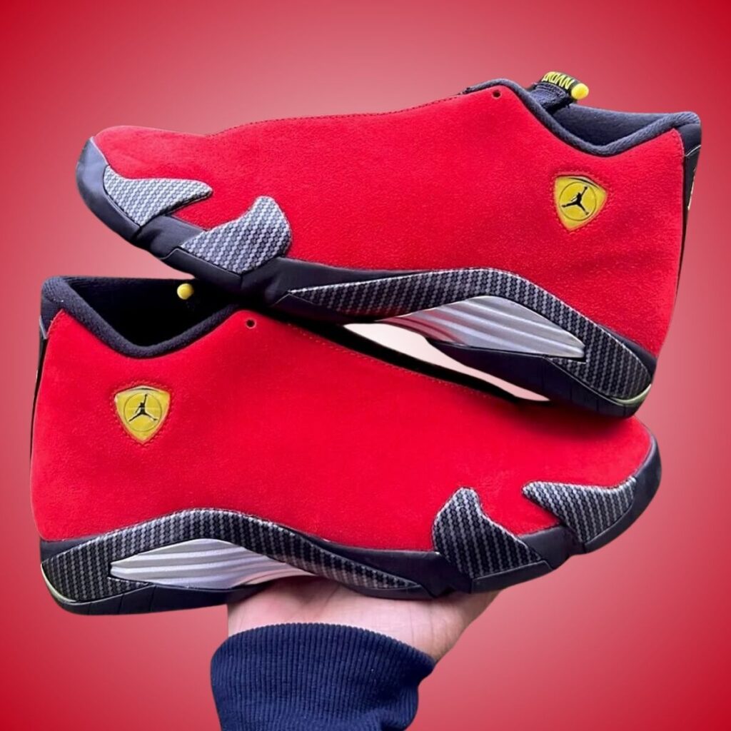 Air Jordan 14 Ferrari 2025 IF5015-600 Leak