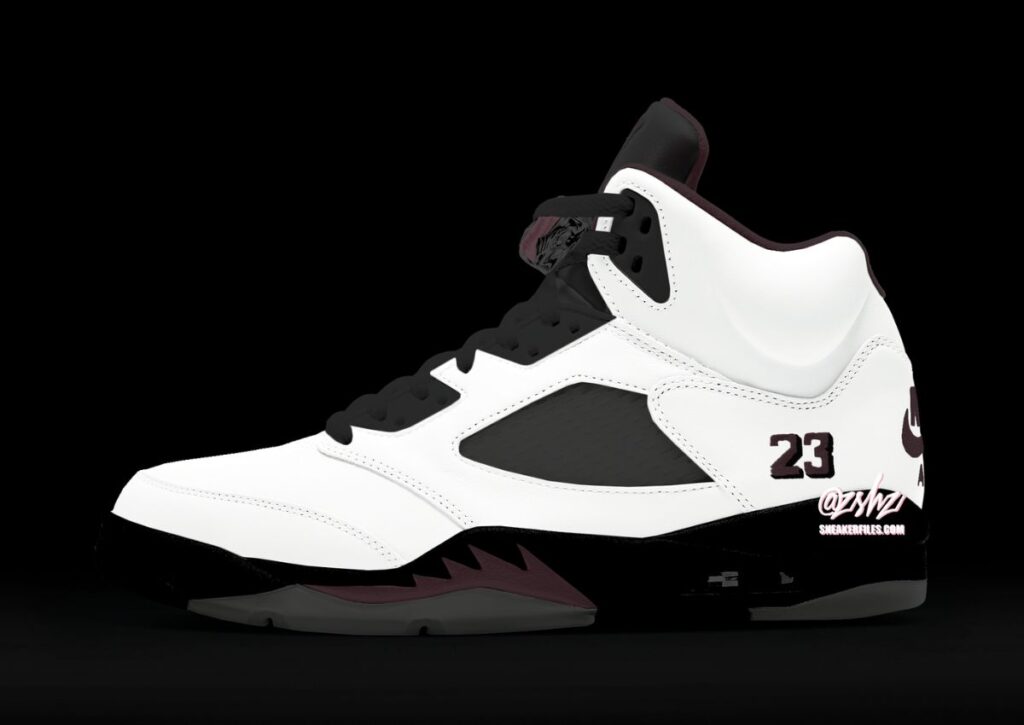 Air Jordan 5 Medium Soft Pink 3M Upper
