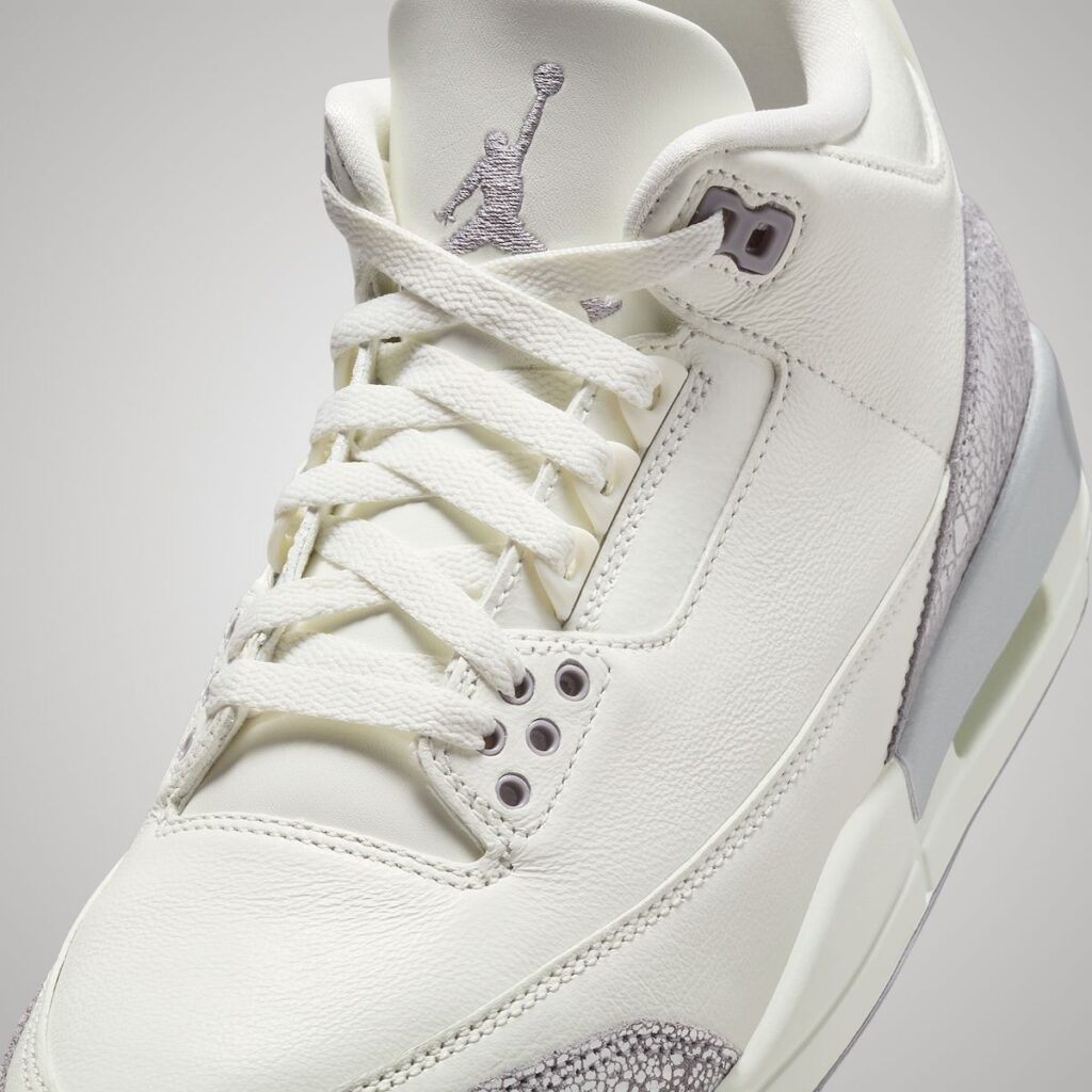 Air Jordan 3 Sail Metallic Silver CK9246-100 Release Info