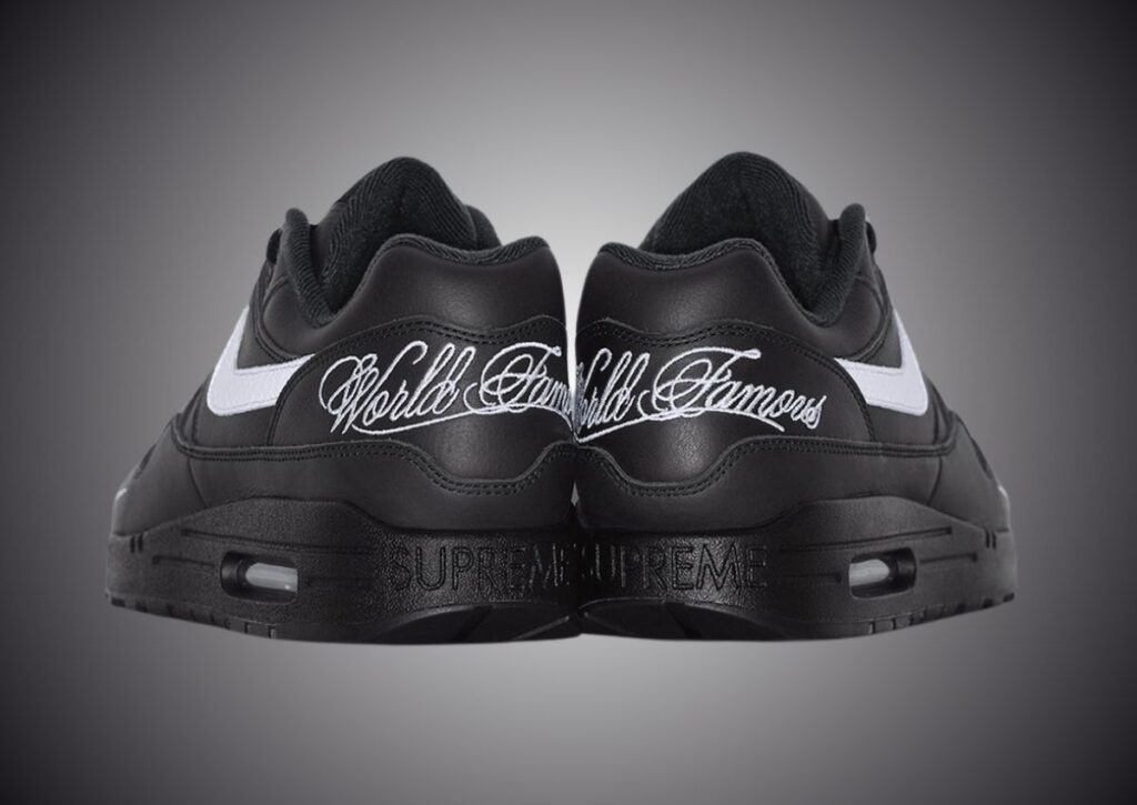 Supreme Nike Air Max 1 Black HF8813-001