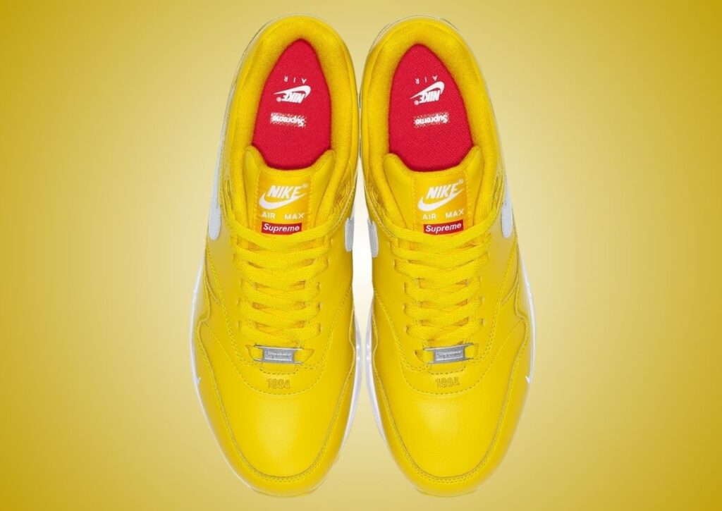 Supreme Nike Air Max 1 Speed Yellow HF8813-700