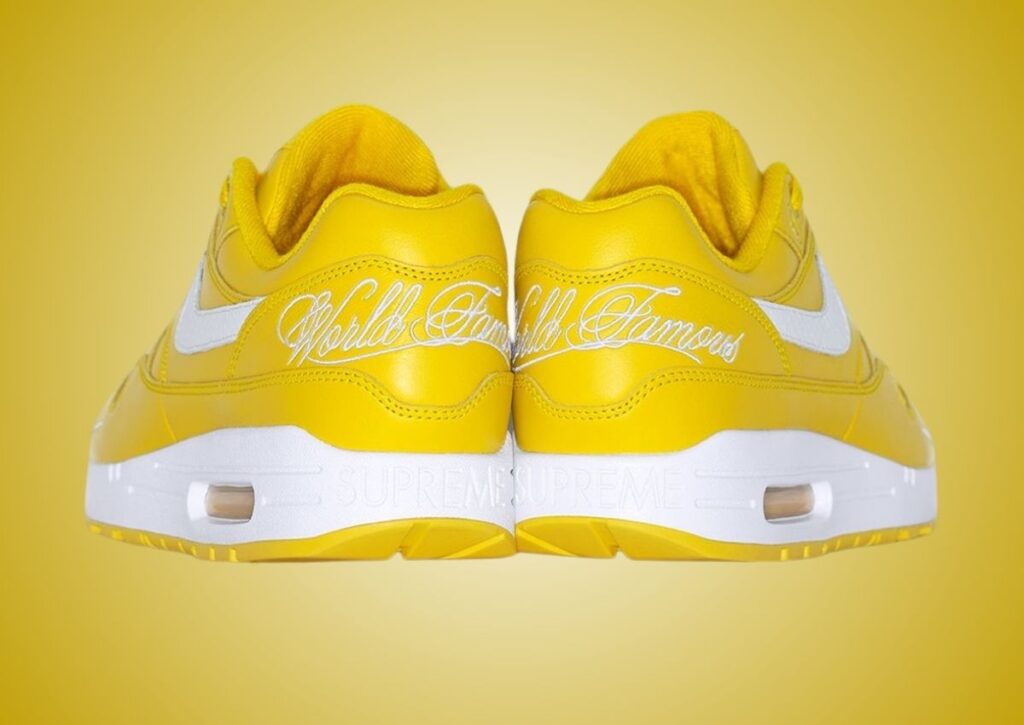 Supreme Nike Air Max 1 Speed Yellow HF8813-700