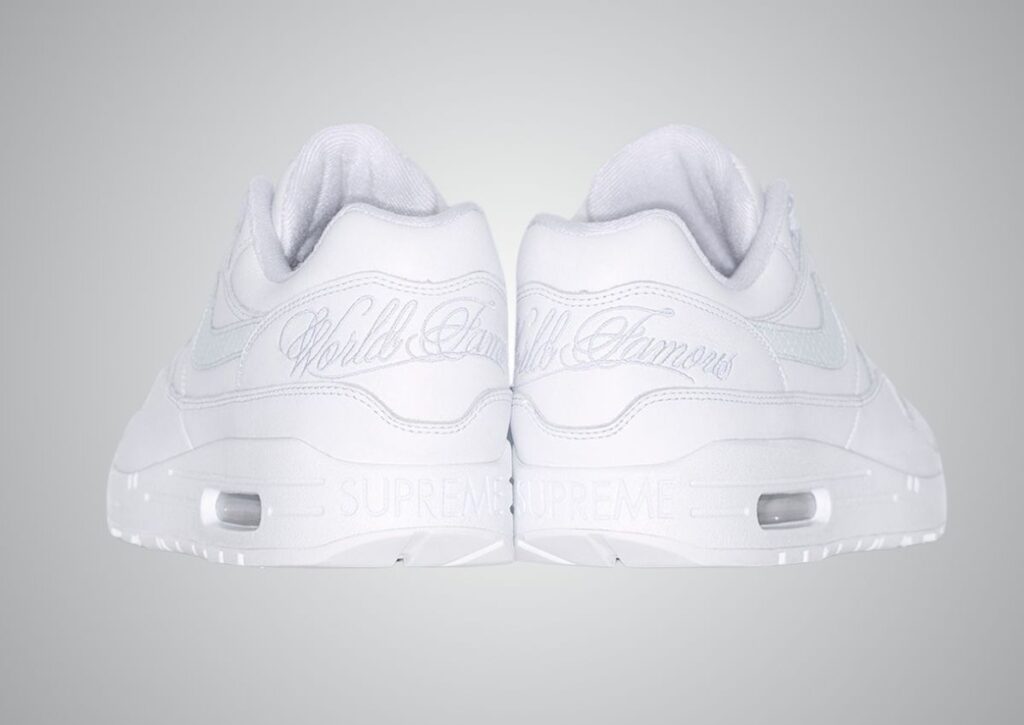 Supreme Nike Air Max 1 White HF8813-100