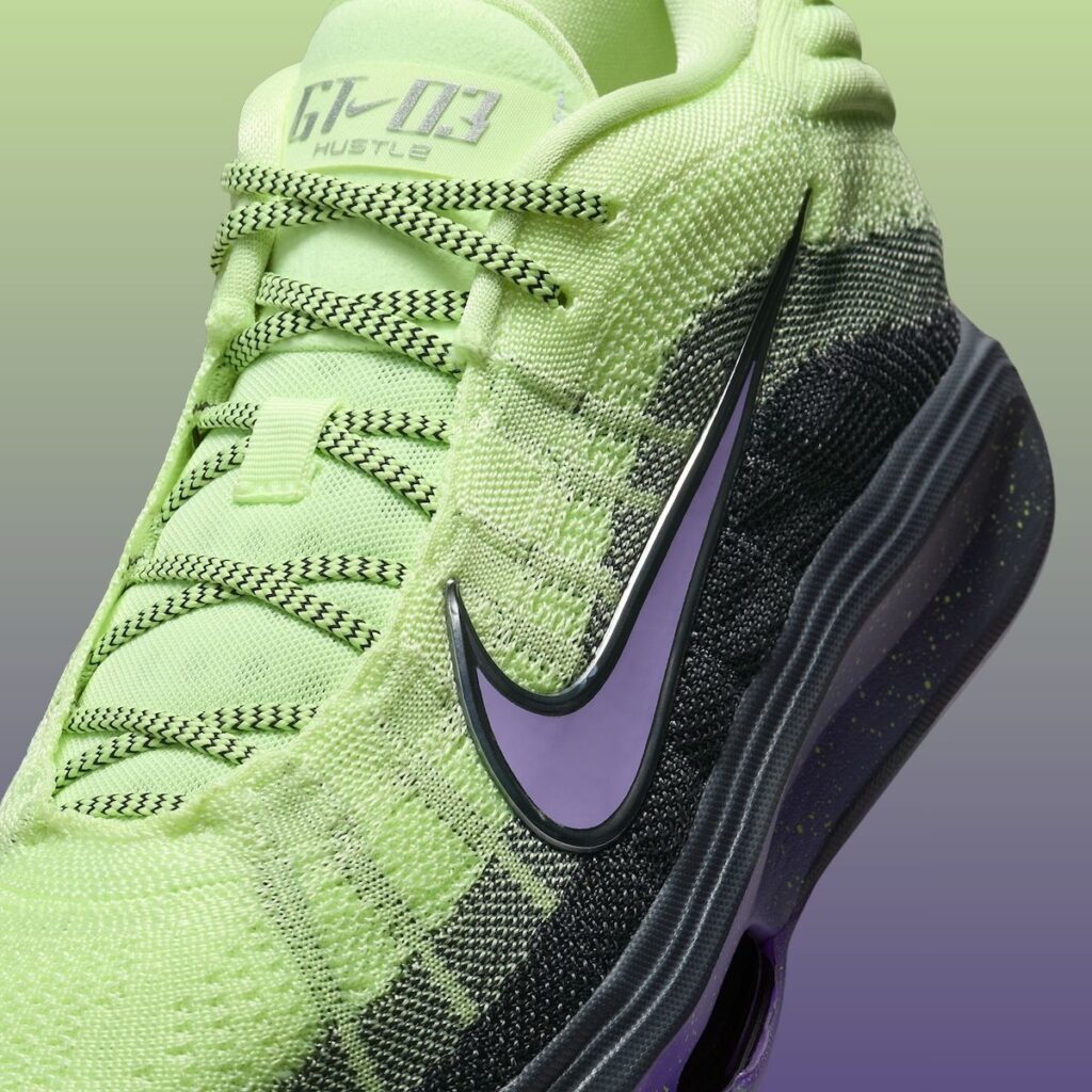 Victor Wembanyama Nike GT Hustle 3 Barely Volt Purple Agate FV5953-700